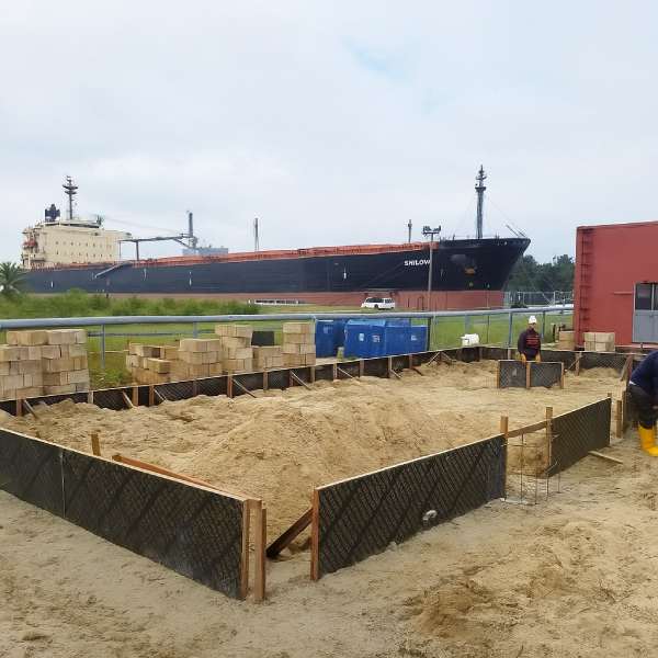 Construction And Installation Of Chemical Storage Shelter